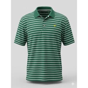 Masters Collection Mens XL Augusta Golf Dad Old Money Leisure Staple Polo Shirt